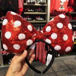 Mickey Minnie Mouse Jumbo Disney Polka Dot Ears